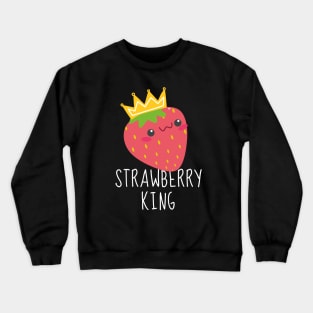 Strawberry King Crewneck Sweatshirt